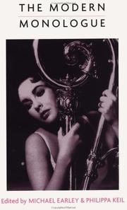 Cover of The Modern monologue, women by Michael Earley