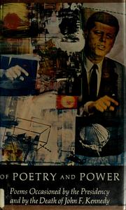 Front cover of Of poetry and power by Erwin A. Glikes