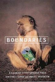 Cover of Boundaries by Christine E. Gudorf