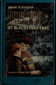 Front cover of Mystery at Blackstone Lake by Dwight G. Stauffer