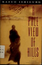 Front cover of A Pale View of Hills by Kazuo Ishiguro