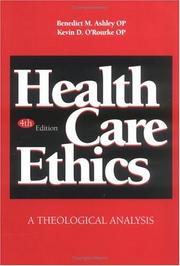 Front cover of Health care ethics by Benedict M. Ashley