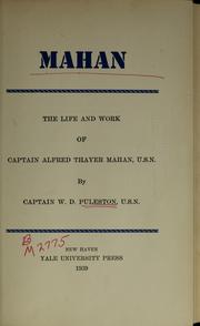 Cover of Mahan by W. D. Puleston