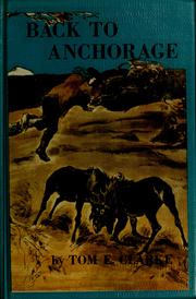 Cover of Back to Anchorage by Tom E. Clarke