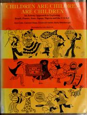 Front cover of Children are children are children by Ann Cole