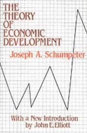 Front cover of Theorie der wirtschaftlichen Entwicklung by Joseph Alois Schumpeter