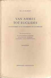 Front cover of Van Ahmes tot Euclides by Lucas N. H. Bunt