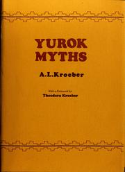 Front cover of Yurok myths by A. L. Kroeber