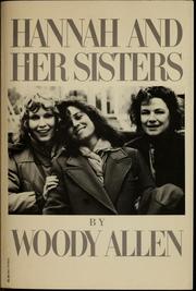 Front cover of Hannah and her sisters by Woody Allen