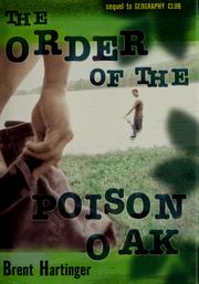 Front cover of The Order of the Poison Oak by Brent Hartinger