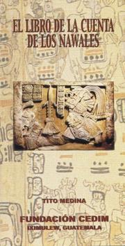 Front cover of El libro de la cuenta de los nawales by Tito Medina