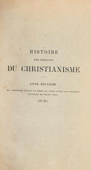 Cover of Les apôtres by Ernest Renan