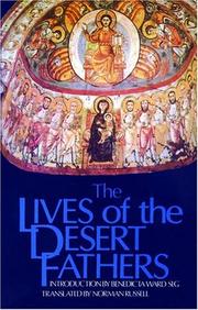 Cover of The lives of the Desert Fathers by Norman Russell