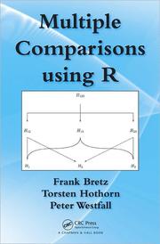 Cover of Multiple comparisons using R by Frank Bretz