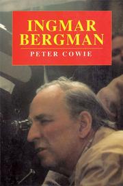 Cover of Ingmar Bergman by Peter Cowie