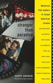 Cover of Stranger Than Paradise by Geoff Andrew
