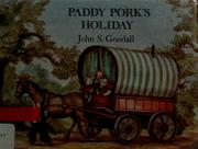 Front cover of Paddy Pork's holiday by John S. Goodall