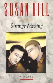 Front cover of Strange meeting by Susan Hill