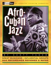 Cover of Afro-Cuban Jazz by Scott Yanow