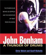 Cover of John Bonham by Chris Welch