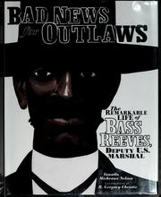 Front cover of Bad news for outlaws by Vaunda Micheaux Nelson