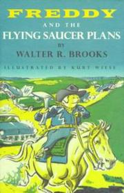 Cover of Freddy and the flying saucer plans by Walter R. Brooks