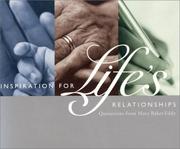 Front cover of Inspiration for Life's Relationships by Mary Baker Eddy