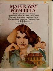 Front cover of Make way for Lucia (Mapp & Lucia #6) by E. F. Benson