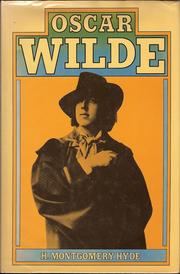 Front cover of Oscar Wilde, a biography by H. Montgomery Hyde