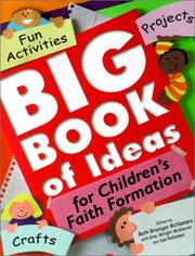 Front cover of Big book of ideas for children's faith formation by Beth Branigan McNamara