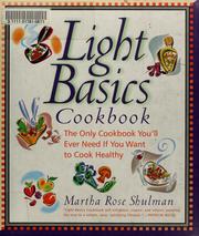 Cover of Light basics cookbook by Martha Rose Shulman