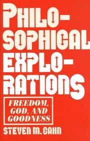 Cover of Philosophical explorations by Steven Cahn