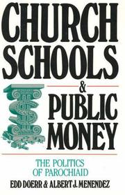 Front cover of Church schools & public money by Edd Doerr