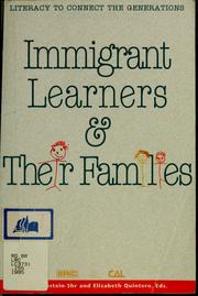 Front cover of Immigrant learners and their families by Gail Weinstein-Shr