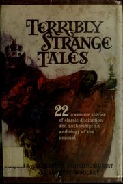 Front cover of Terribly strange tales by Sechrist, Elizabeth Hough
