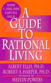 Front cover of A guide to rational living by Albert Ellis