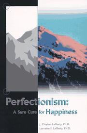Cover of Perfectionism by J. Clayton Lafferty