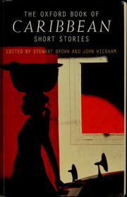 Front cover of The Oxford book of Caribbean short stories by Stewart Brown