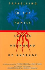Cover of Travelling in the family by Carlos Drummond de Andrade
