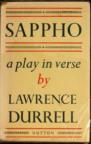 Cover of Sappho by Lawrence Durrell