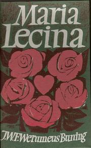 Front cover of Mária Lécina by Johan Willem Frederik Werumeus Buning