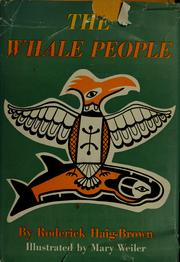 Front cover of The whale people by Roderick Langmere Haig-Brown