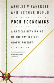 Cover of Poor Economics by Abhijit Banerjee