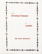 Front cover of From Ottoman Turkish to Lad̲ino by Mehmet Sadık Rifat Paşa