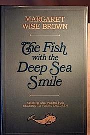 Front cover of The fish with the deep sea smile by Margaret Wise Brown