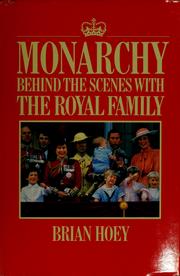 Cover of Monarchy by Brian Hoey