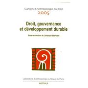 Front cover of Droit, gouvernance et développement durable by Christoph Eberhard