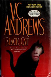 Cover of Black cat by V. C. Andrews