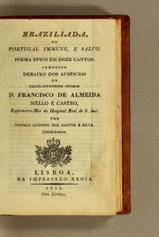 Cover of Brazilíada by Thomaz Antonio dos Santos e Silva