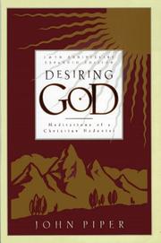 Front cover of Desiring God by John Piper